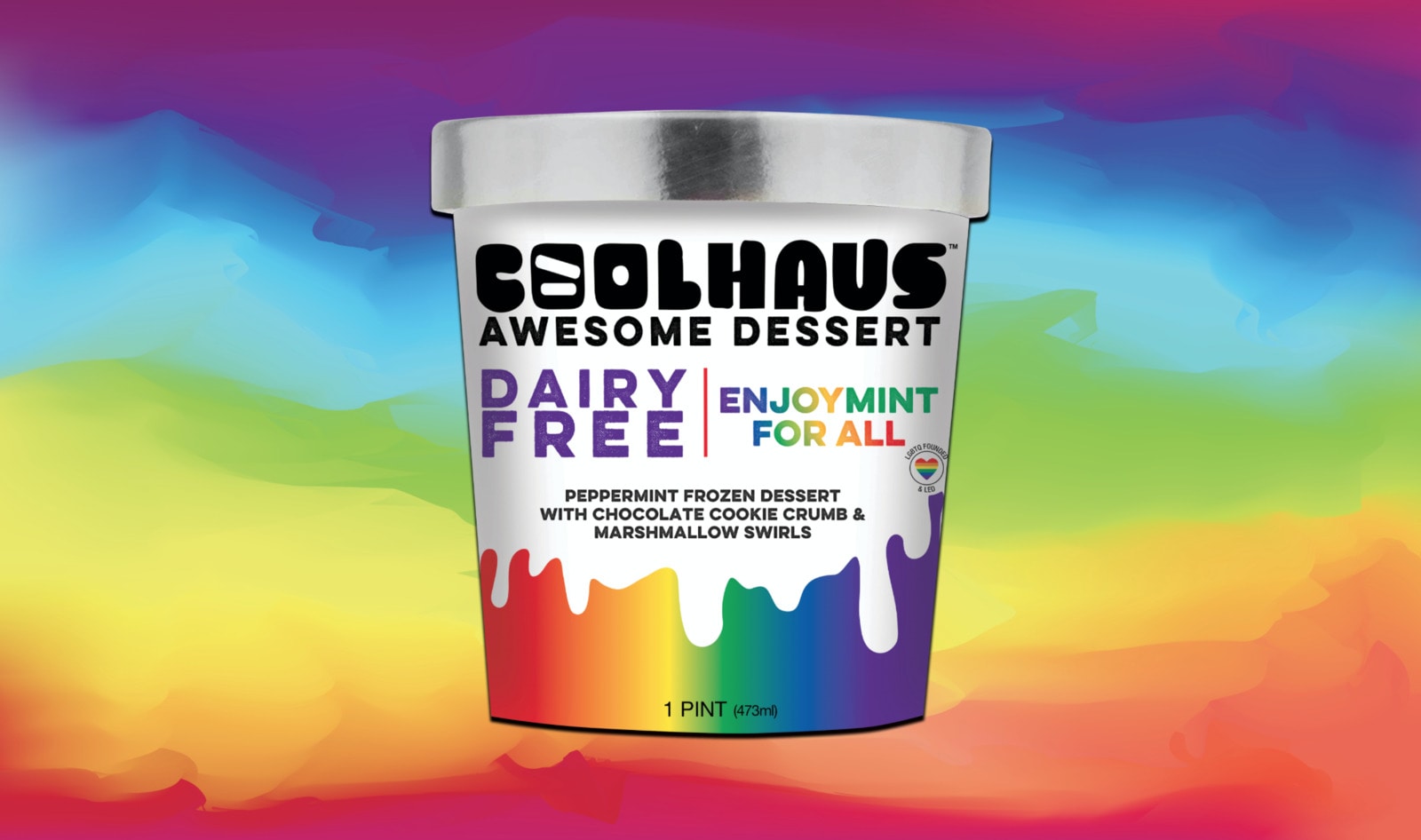 Coolhaus Launches Minty Vegan Ice Cream Pint to Celebrate Pride Month&nbsp;