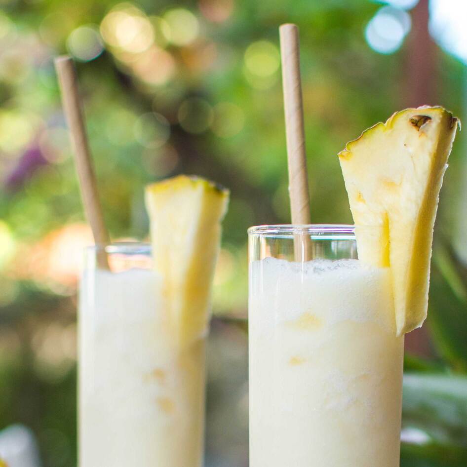 Creamy Piña Colada Mocktail