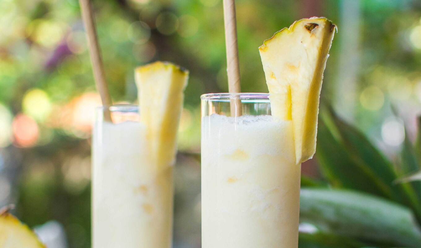 Creamy Vegan Piña Colada Mocktail