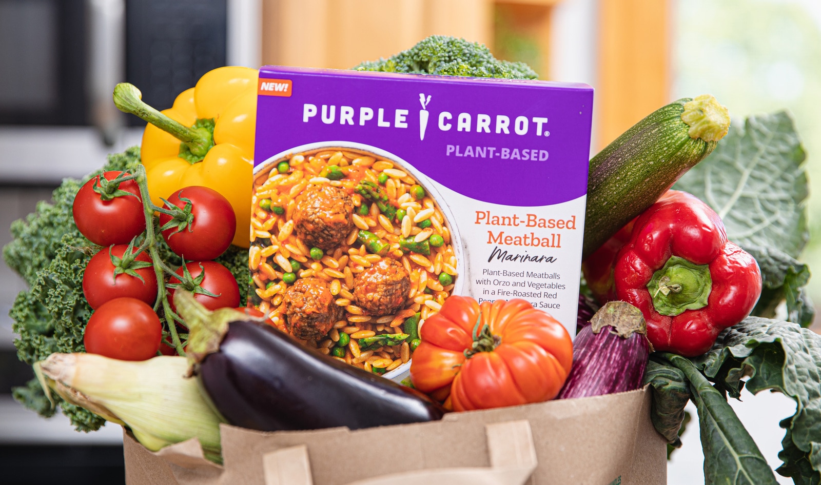 Meal Kit Brand Purple Carrot Launches Frozen Vegan Bowls Made with Gardein at Whole Foods