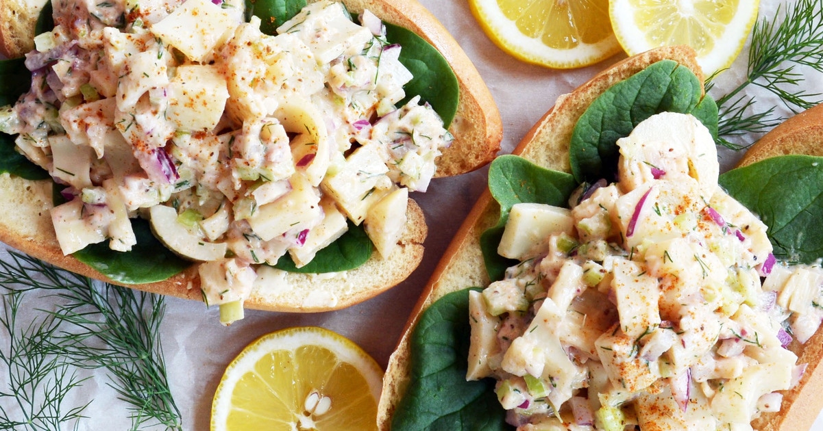 Easy Vegan Lobster Rolls With Hearts of Palm | VegNews