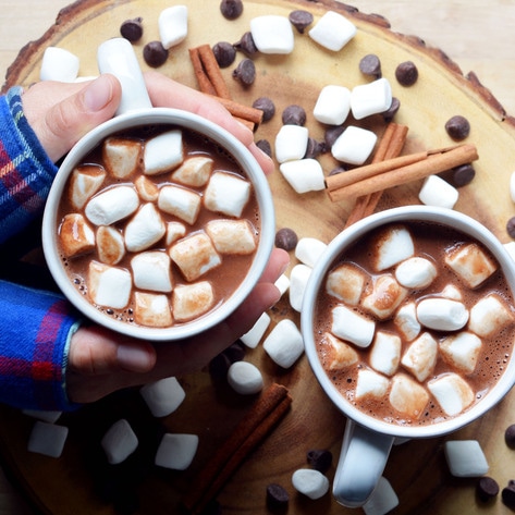 Vegan Campfire Almond Hot Chocolate&nbsp;