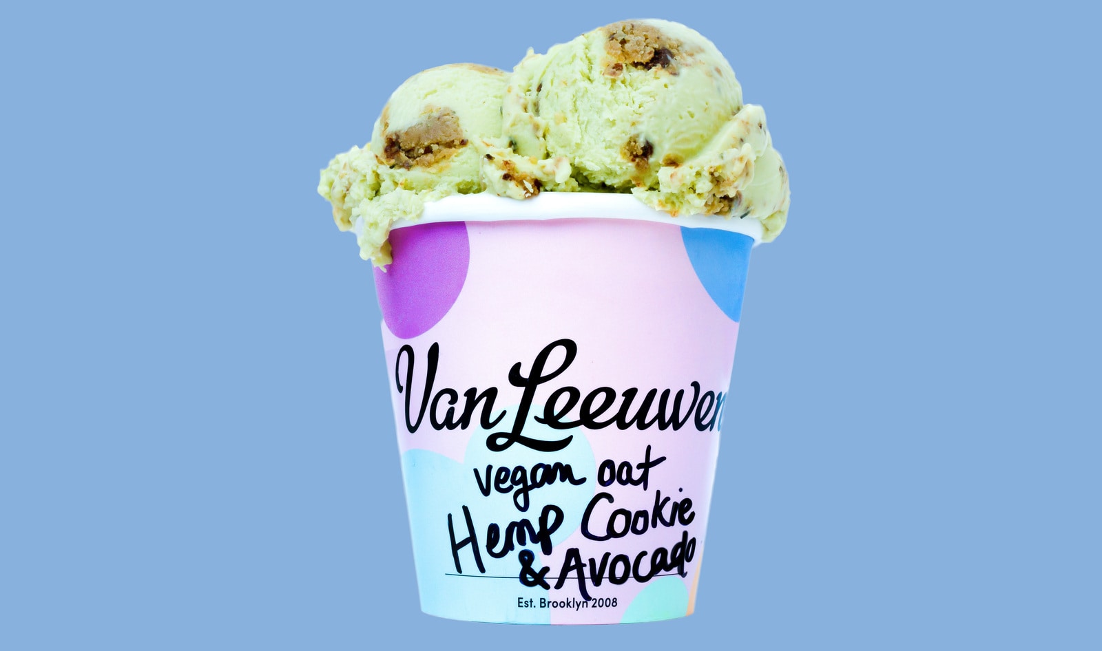 Van Leeuwen Debuts Vegan Hemp Cookie &amp; Avocado Ice Cream at Los Angeles Scoop Shops
