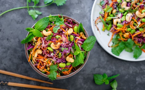 Vegan Thai Cashew Salad