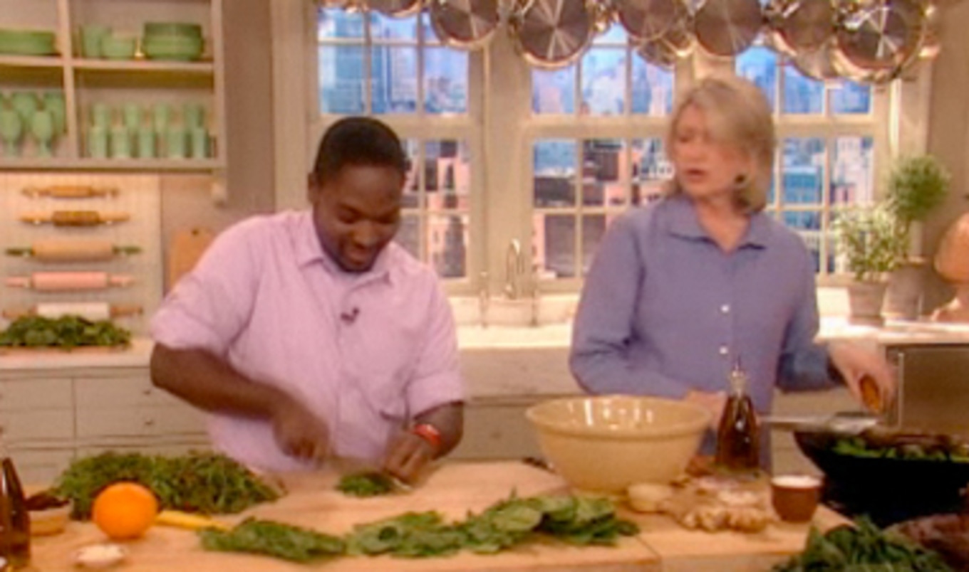 Vegan Chef On <i>Martha</i>
