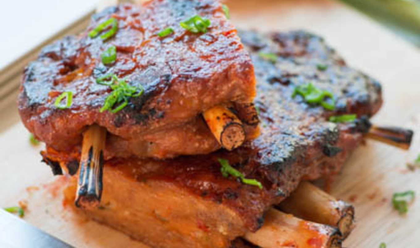 Sweet &amp; Sour Vegan Ribs with Lemongrass Bones