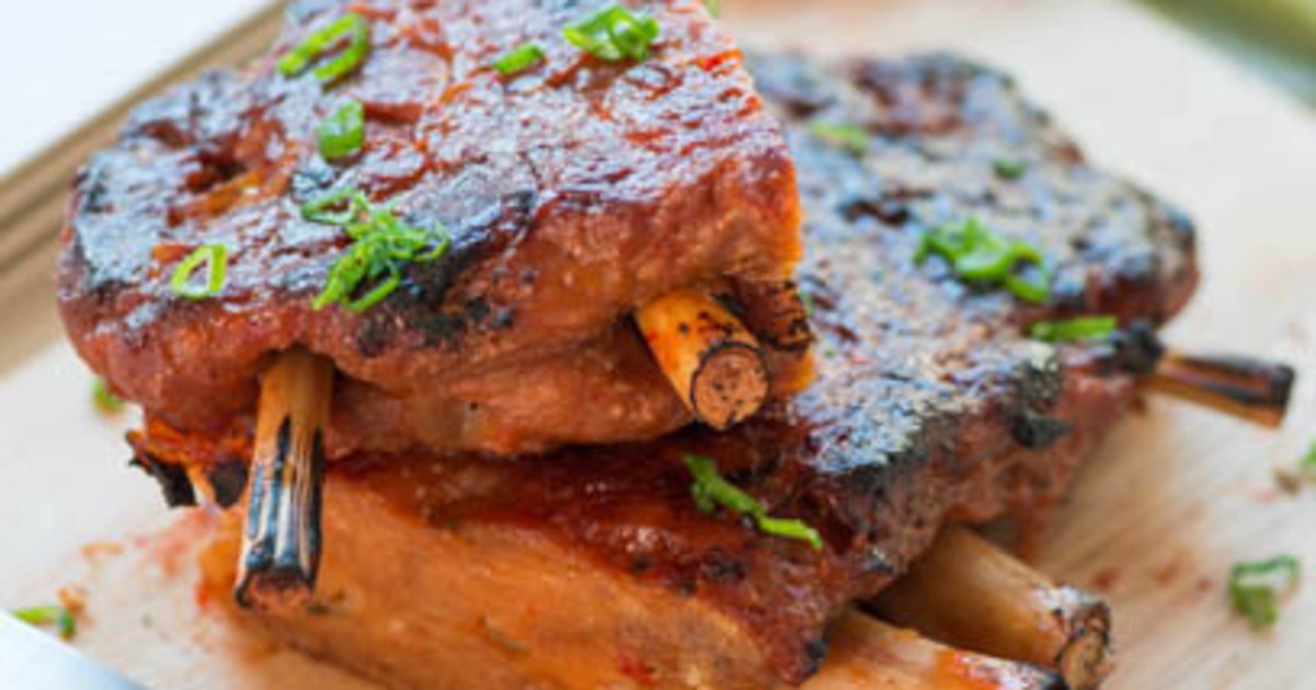 Sweet and Sour Vegan Ribs With Lemongrass Bones | VegNews