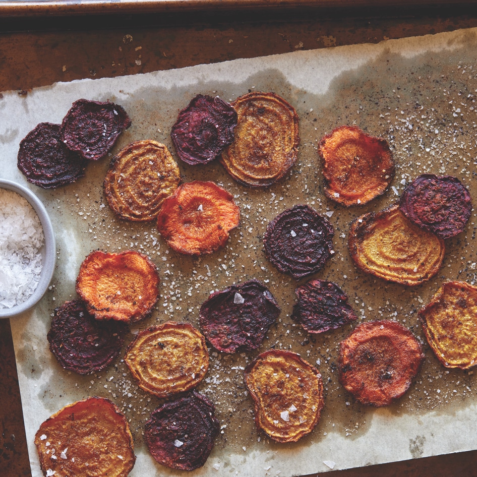 Homemade Root Vegetable Crisps