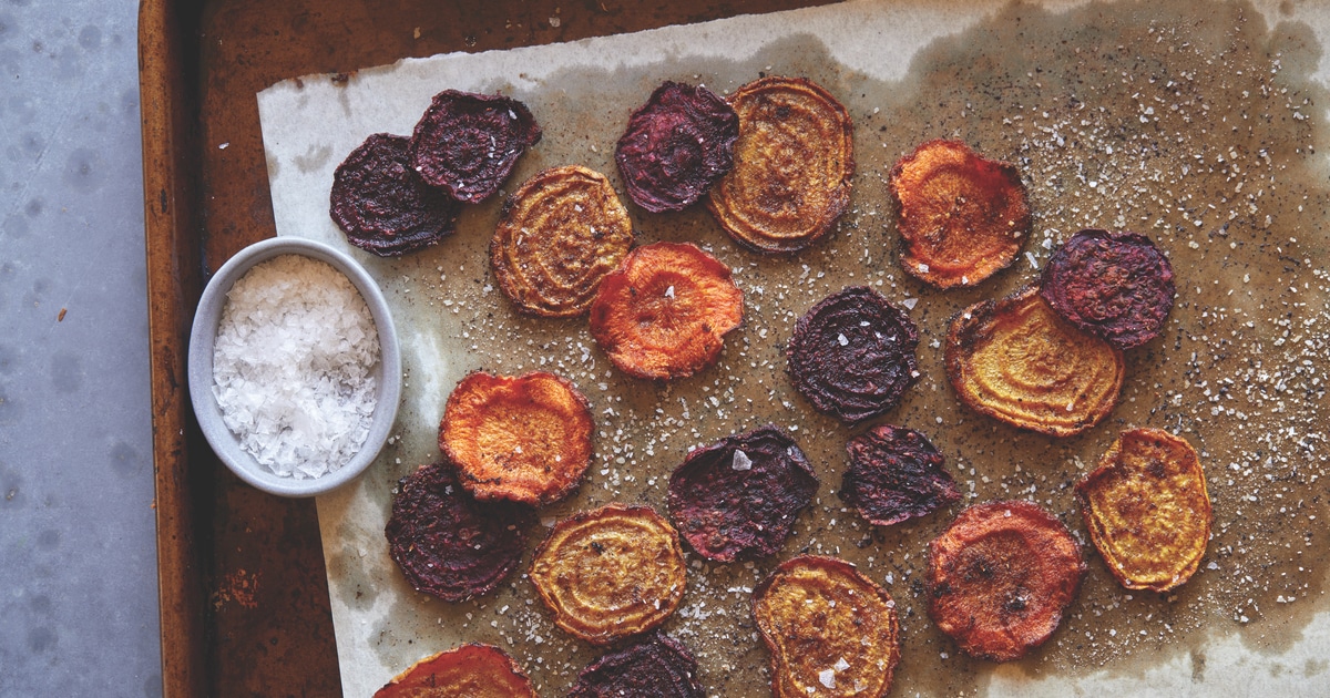 How to Make Your Own Chips from Root Vegetables - VegNews.com