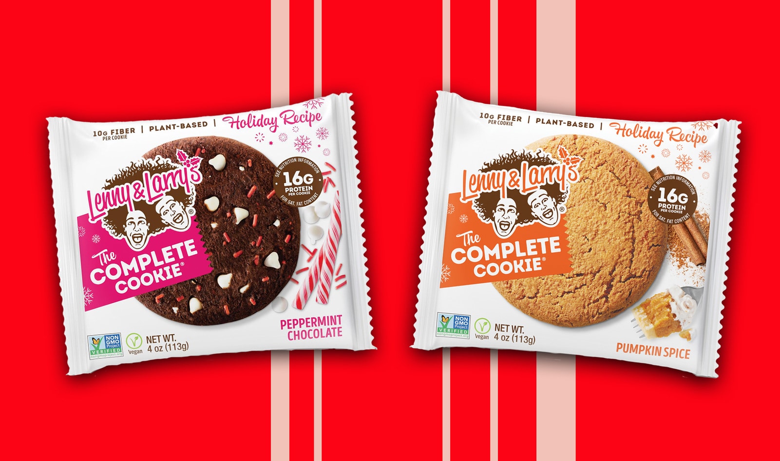 Lenny &amp; Larry’s Unveils New Vegan Holiday Cookies