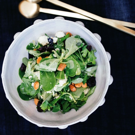 Vegan Greek-Style Green Salad