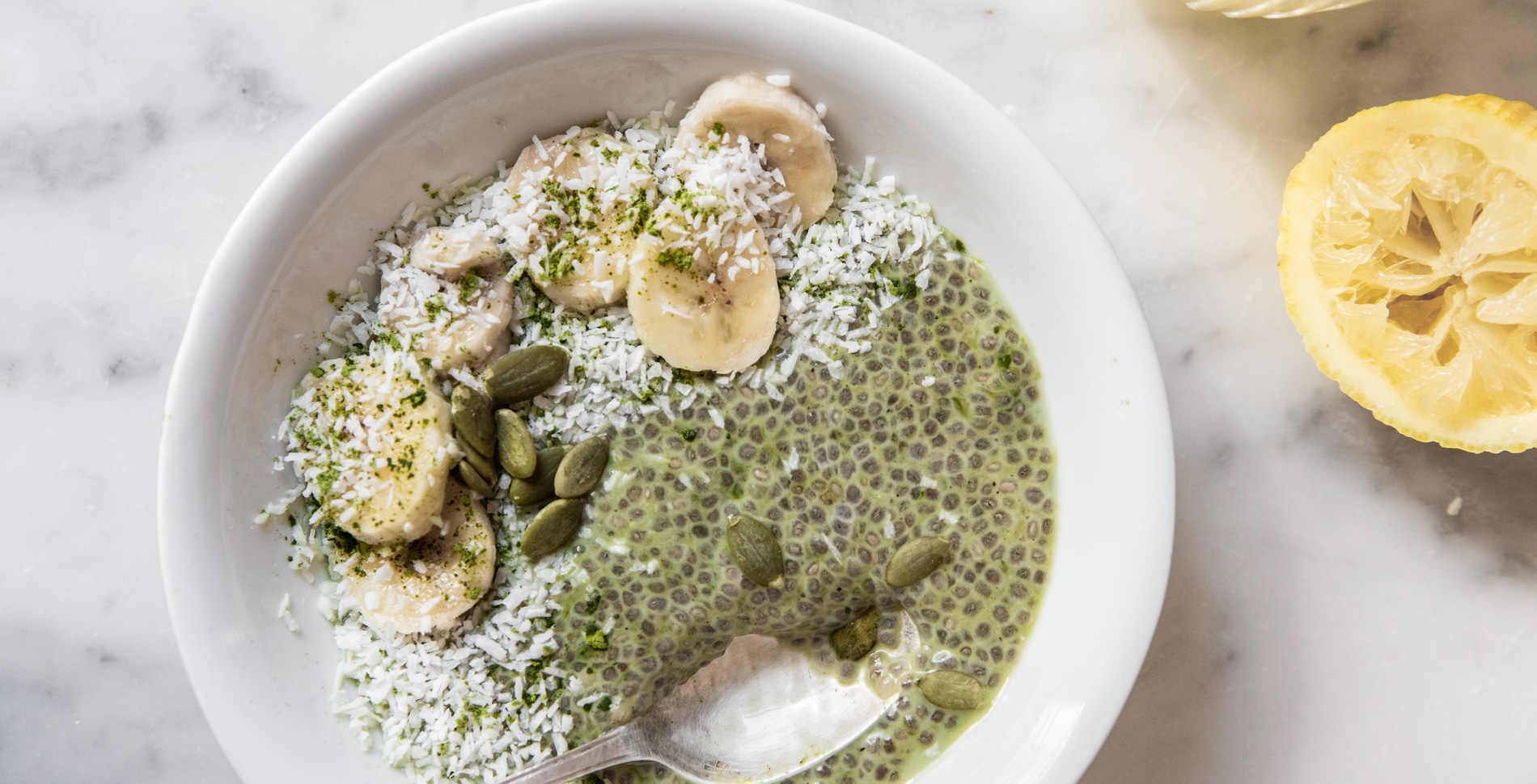Energizing Matcha Coconut Chia Pudding