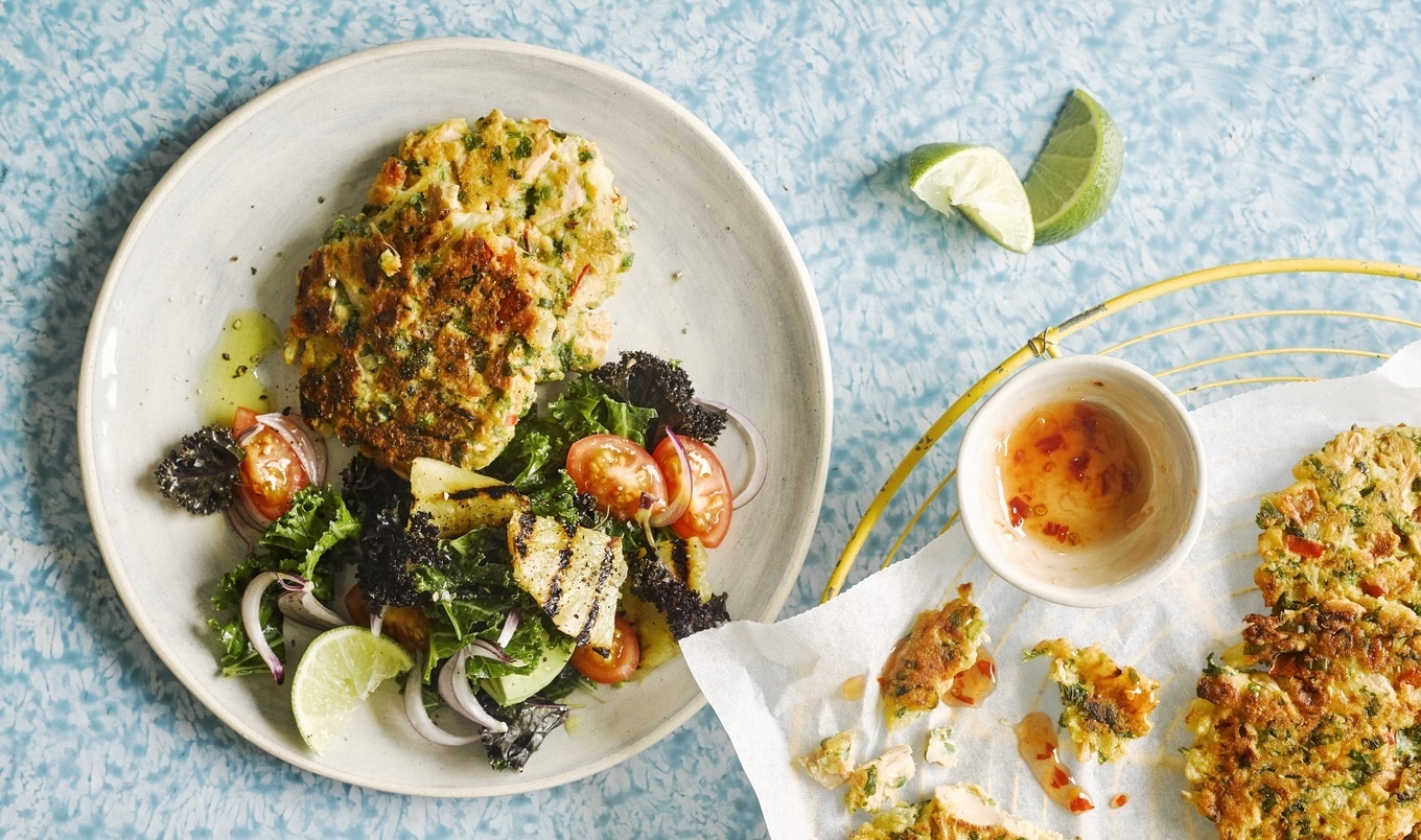 Fried Caribbean Jackfruit Fritters