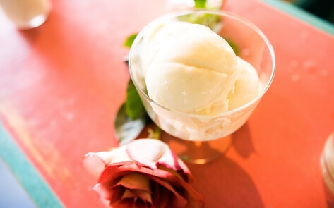 Vegan Mango Ice Cream