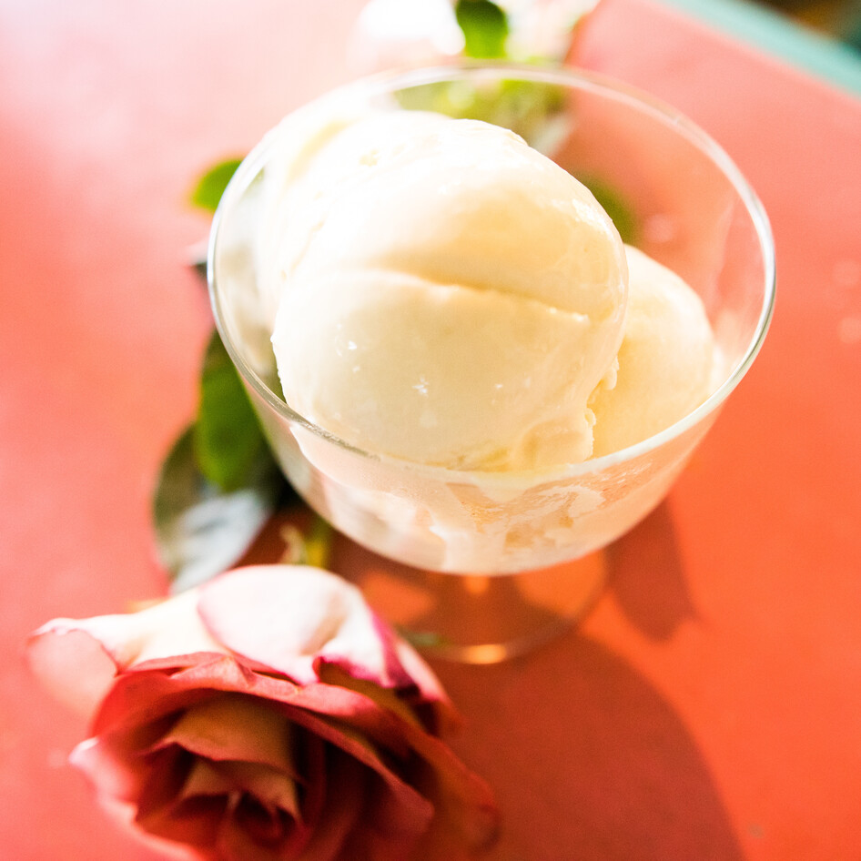 Simple Three-Ingredient Vegan Mango Ice Cream