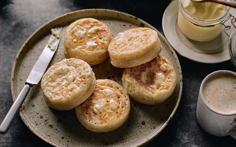 Vegan Crumpets