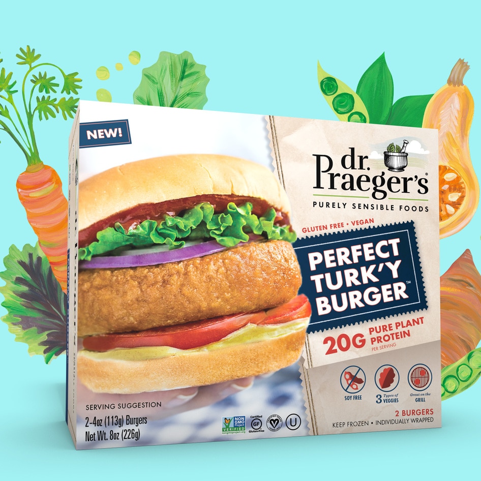 Dr. Praeger’s Will Send You Free Vegan Turkey Burgers on Thanksgiving