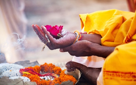 Indian Startup Makes Vegan Leather from Discarded Temple Flowers