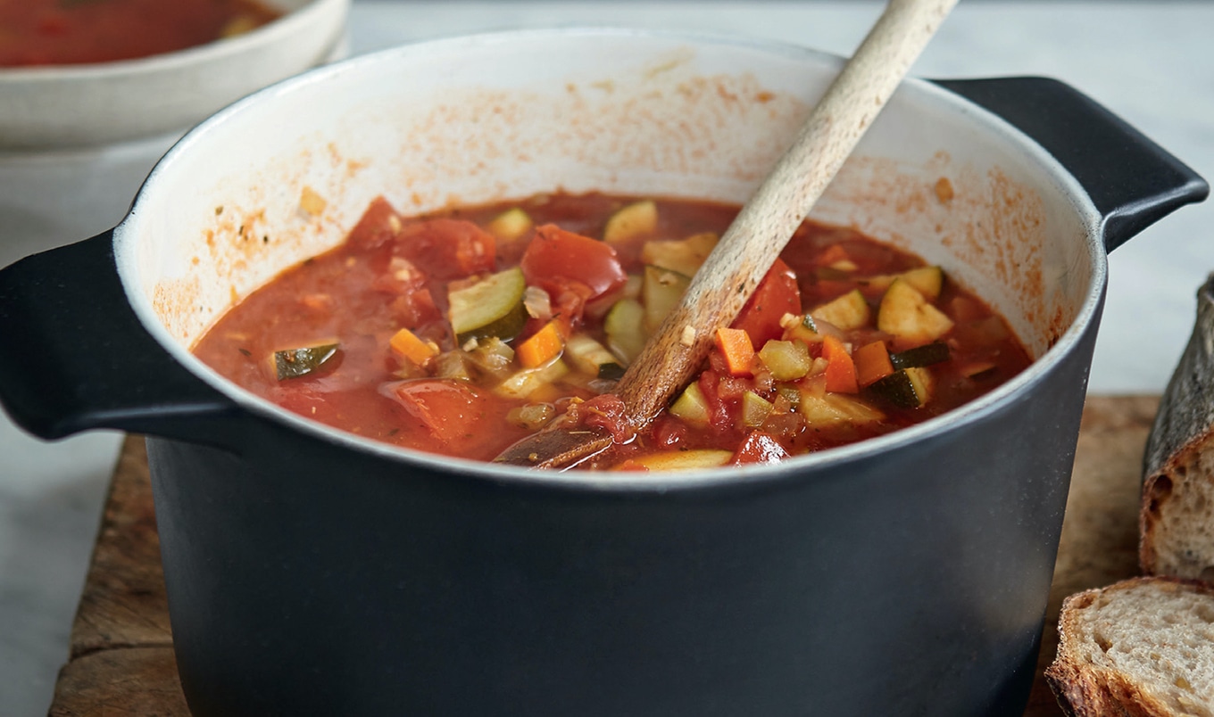 Classic Vegan Italian Vegetable Soup