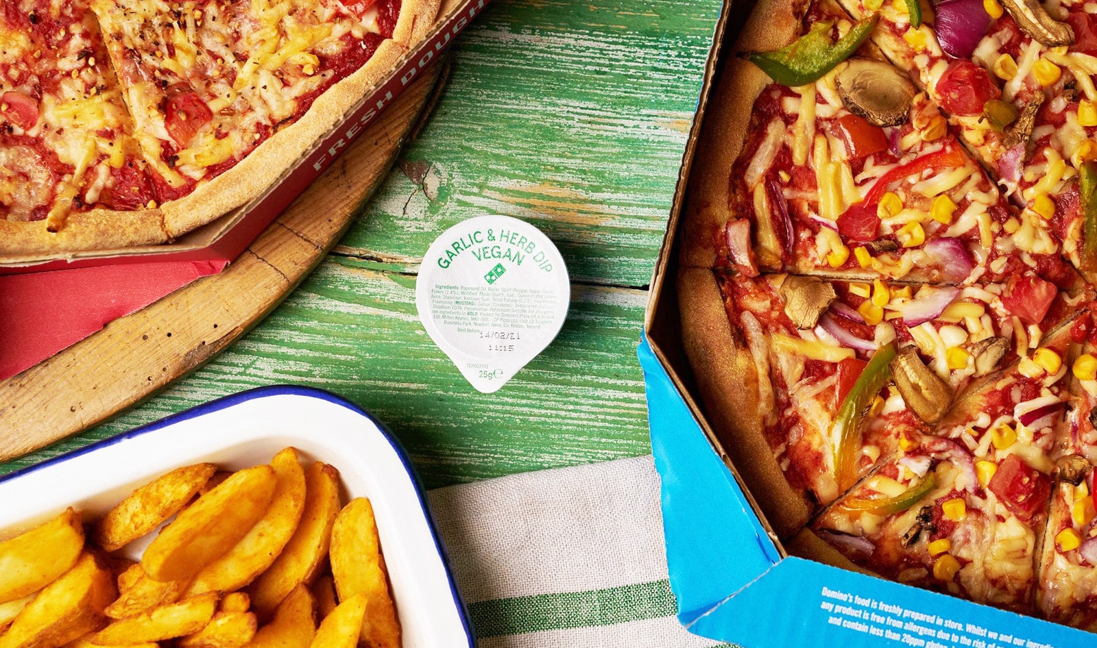 Domino’s Launches Cheesy Vegan Pizzas, With Creamy Vegan Dipping Sauce, at 1,200 UK and Ireland Locations&nbsp;