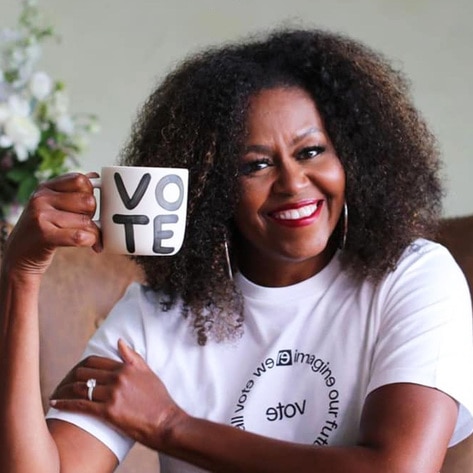 Michelle Obama Partners with Black-Owned Vegan Lipstick Brand to Help Americans Register to Vote