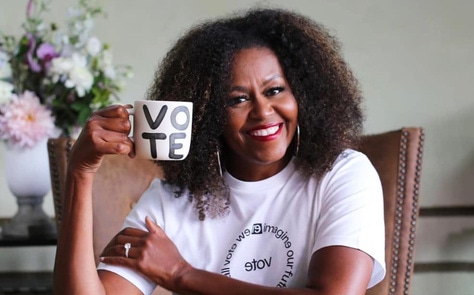 Michelle Obama Partners with Black-Owned Vegan Lipstick Brand to Help Americans Register to Vote