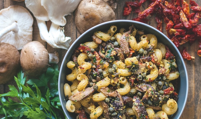 Vegan Seafood Pasta