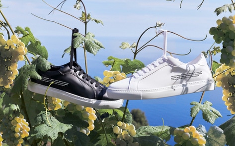 These Vegan Leather Sneakers Are Made From Grapes