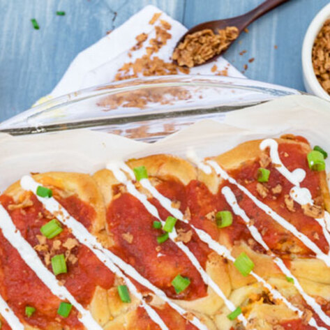 Cheesy Stuffed Vegan Baked Potato Rolls