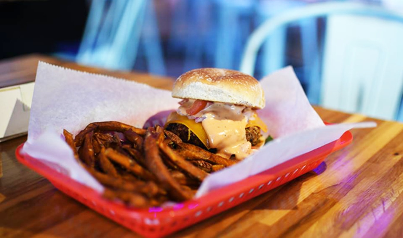 Vegan Burger Joint Takes Over Old Hot Dog Eatery