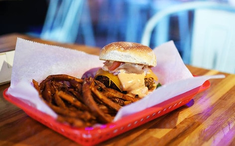 Vegan Burger Joint Takes Over Old Hot Dog Eatery