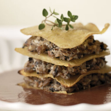 Vegan Braised Turnip Galette