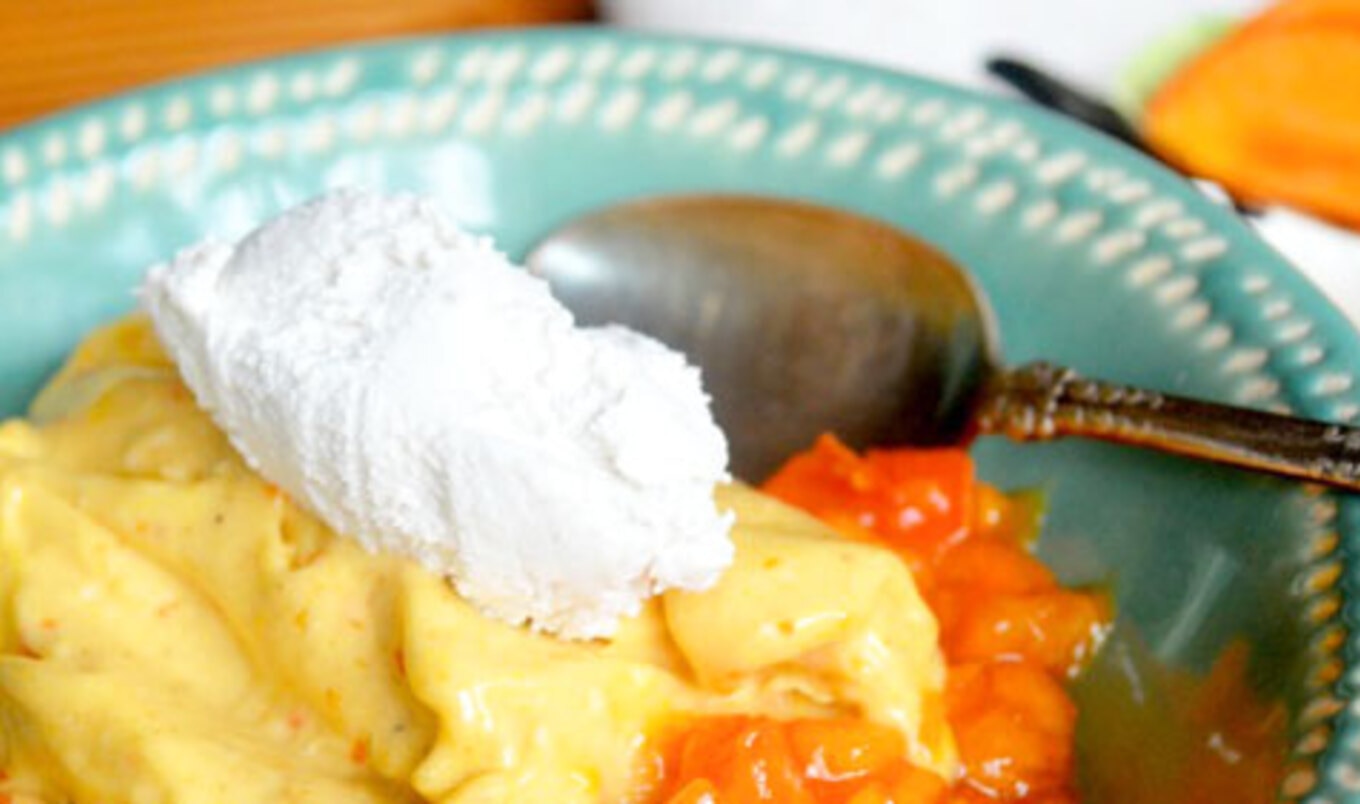 Turmeric Persimmon Nice Cream