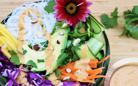 Sweet & Spicy Noodle Salad