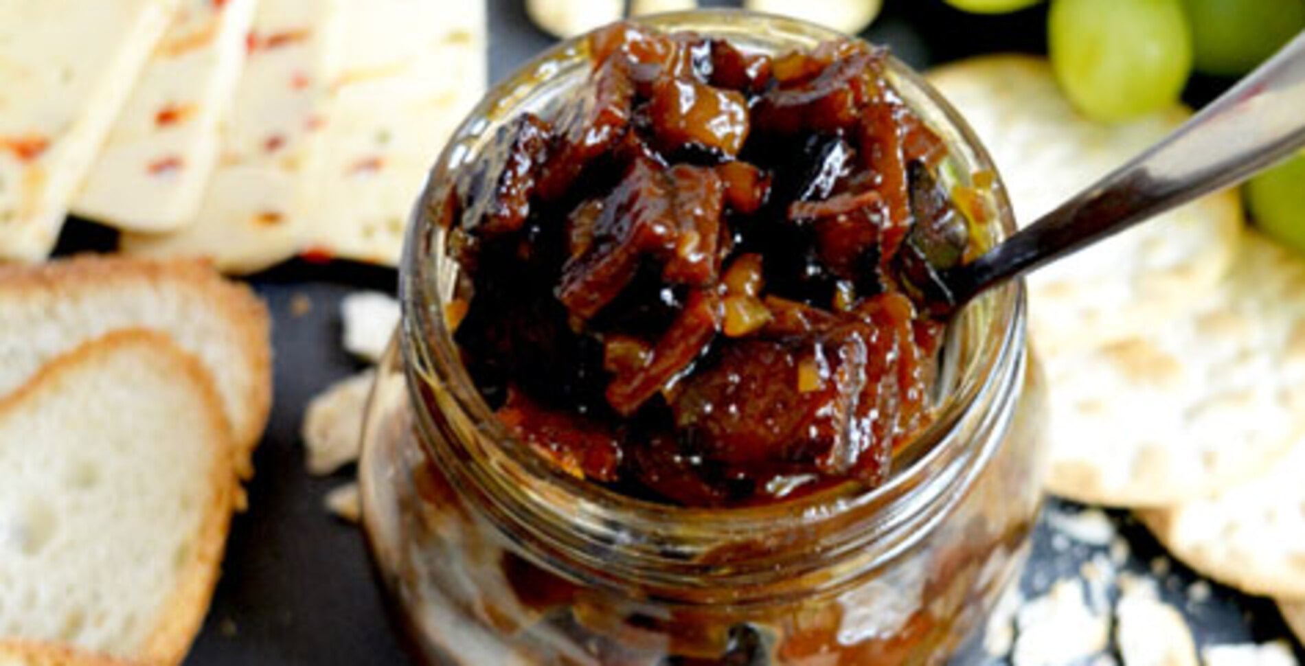 Vegan Bourbon Bacon Jam
