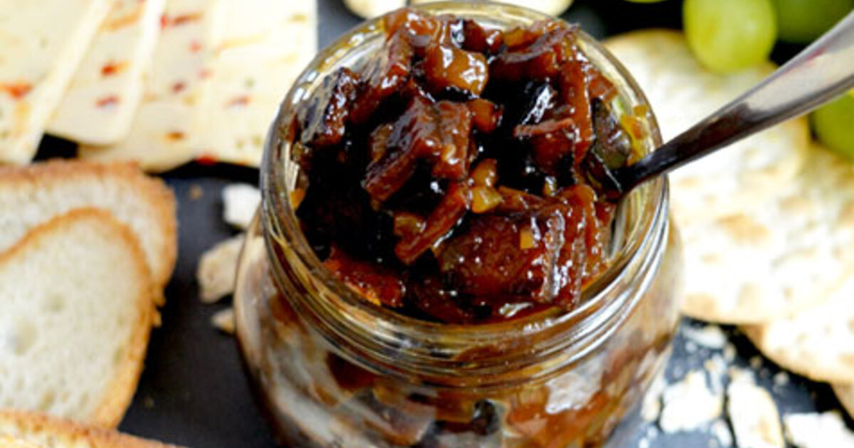 Vegan Bourbon Bacon Jam | VegNews