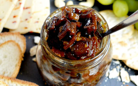 Vegan Bourbon Bacon Jam