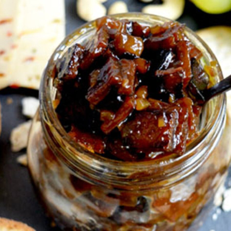 Vegan Bourbon Bacon Jam