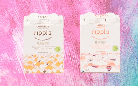 Ripple Launches Plant-Based Milk for Kids