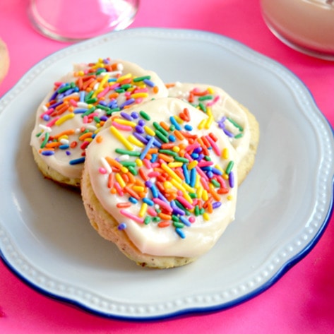 Vegan Soft-Batch Sugar Cookies With Buttercream Frosting