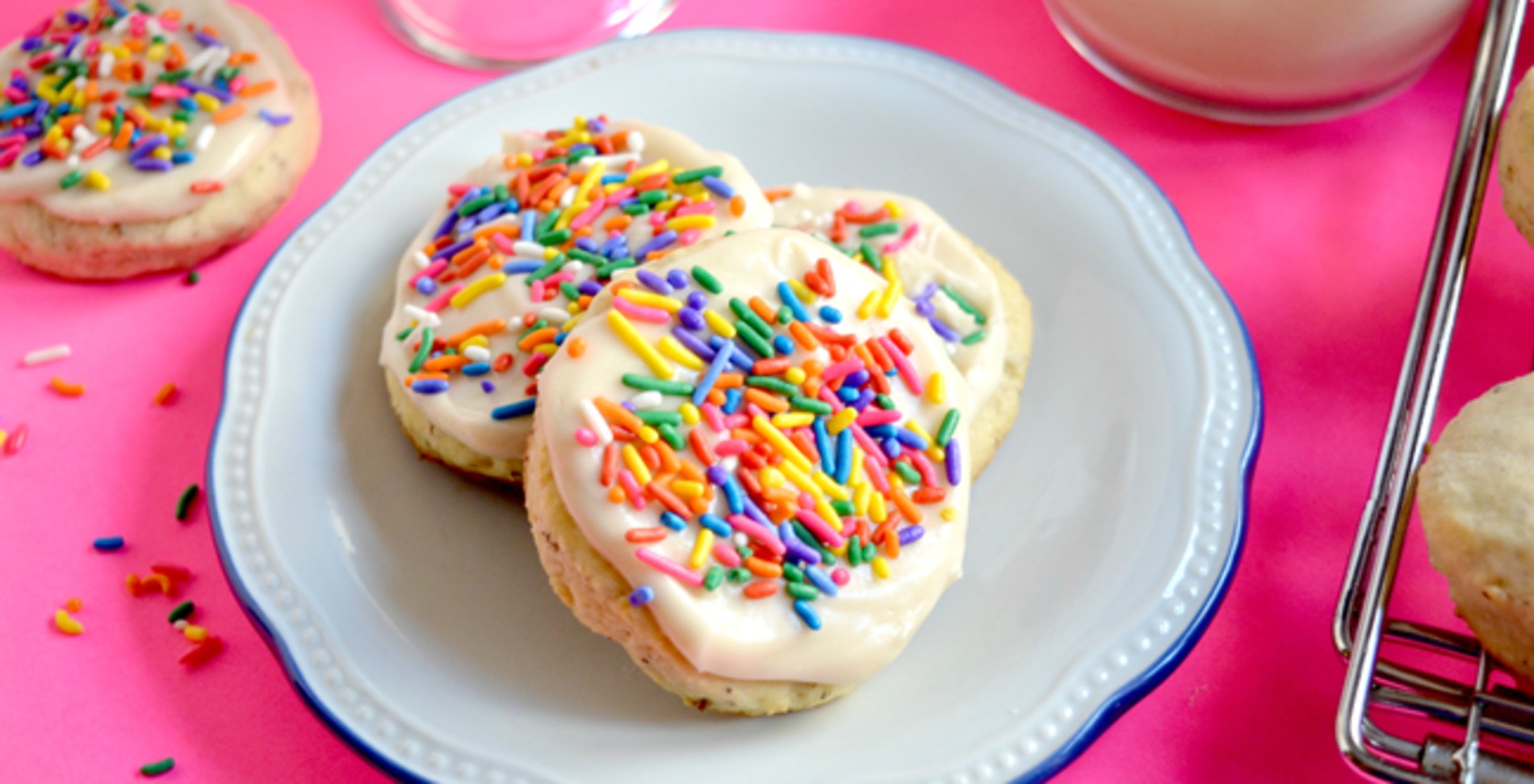 Vegan Soft-Batch Sugar Cookies With Buttercream Frosting