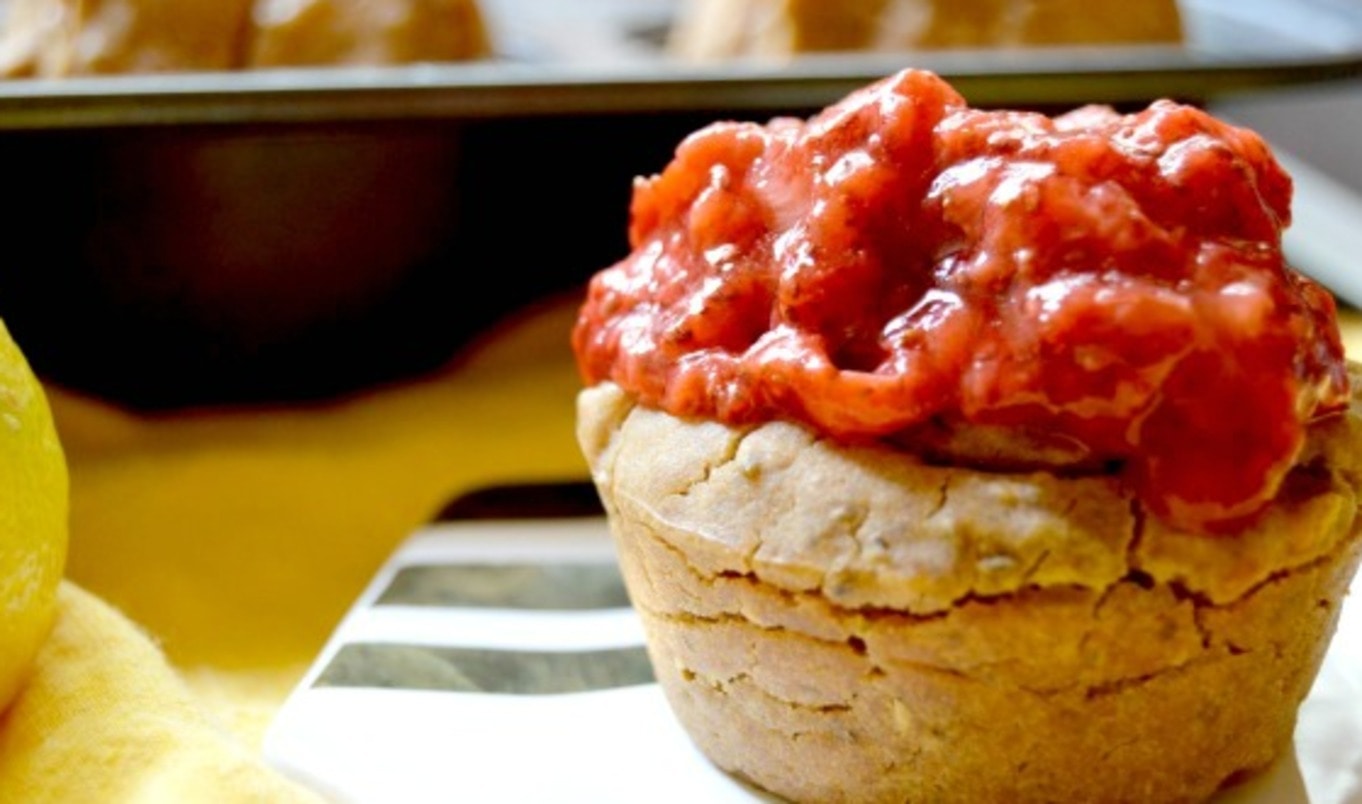 Vegan Chia Lemon Muffins