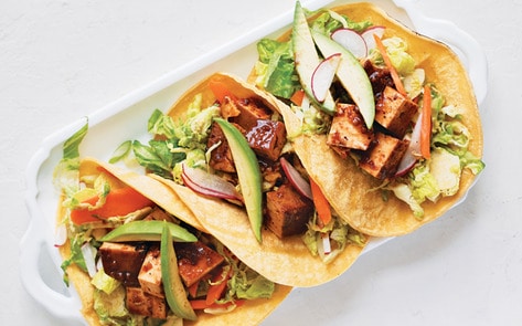 Garlicky Brussels Sprout Tacos