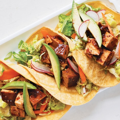 Garlicky Brussels Sprout Tacos
