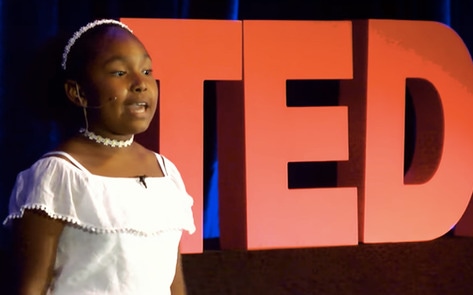 10-Year-Old Vegan Activist Delivers Moving TEDx Talk