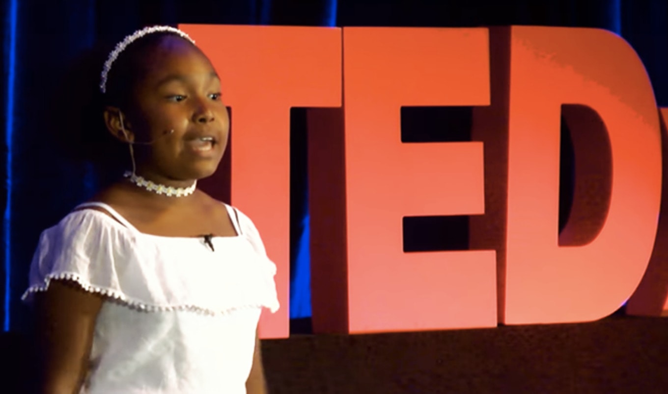 10-Year-Old Vegan Activist Delivers Moving TEDx Talk