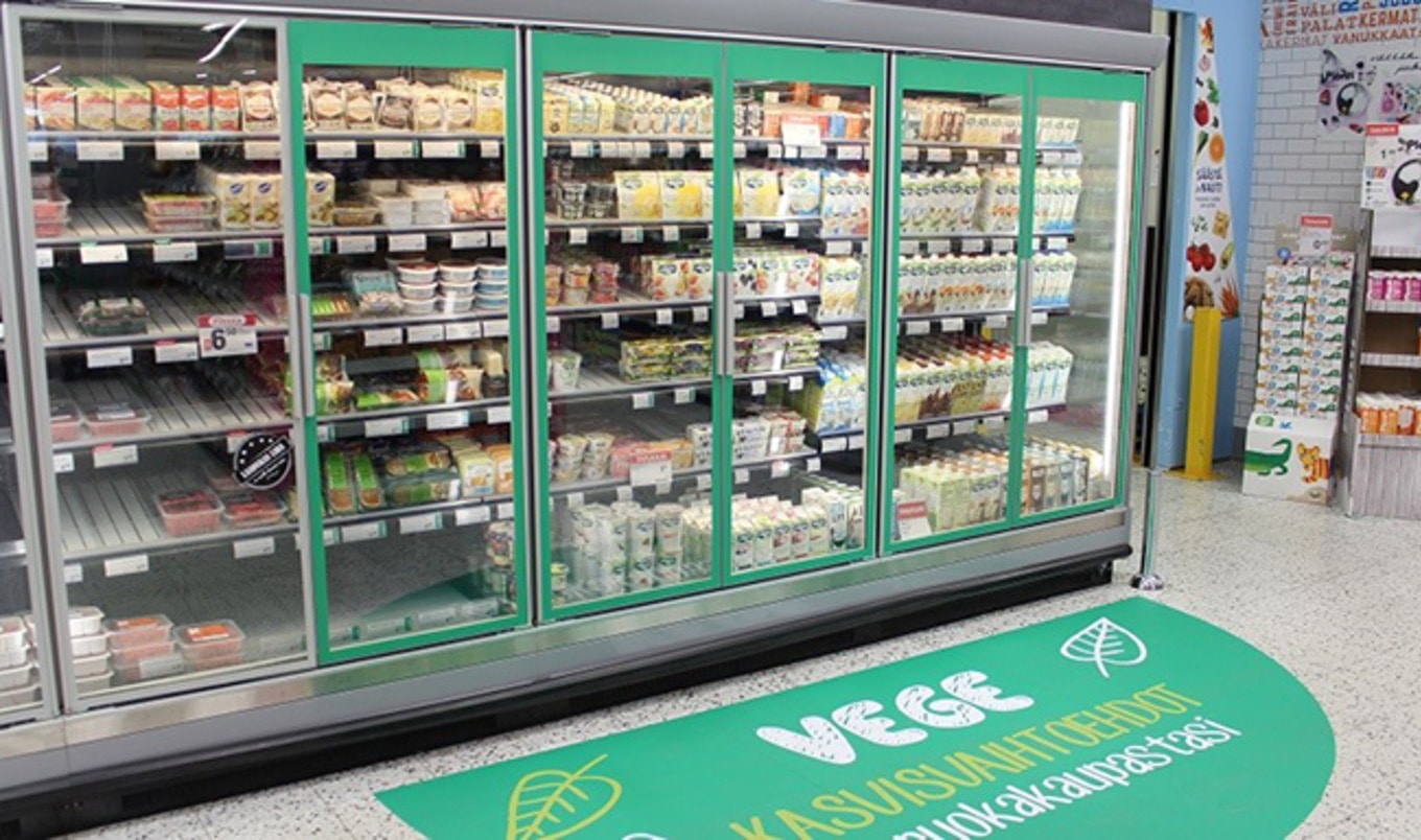 Vegetarian-Only Fridges Debut at 200 Finnish Supermarkets