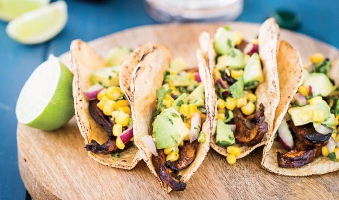 Avocado Portabello Tacos