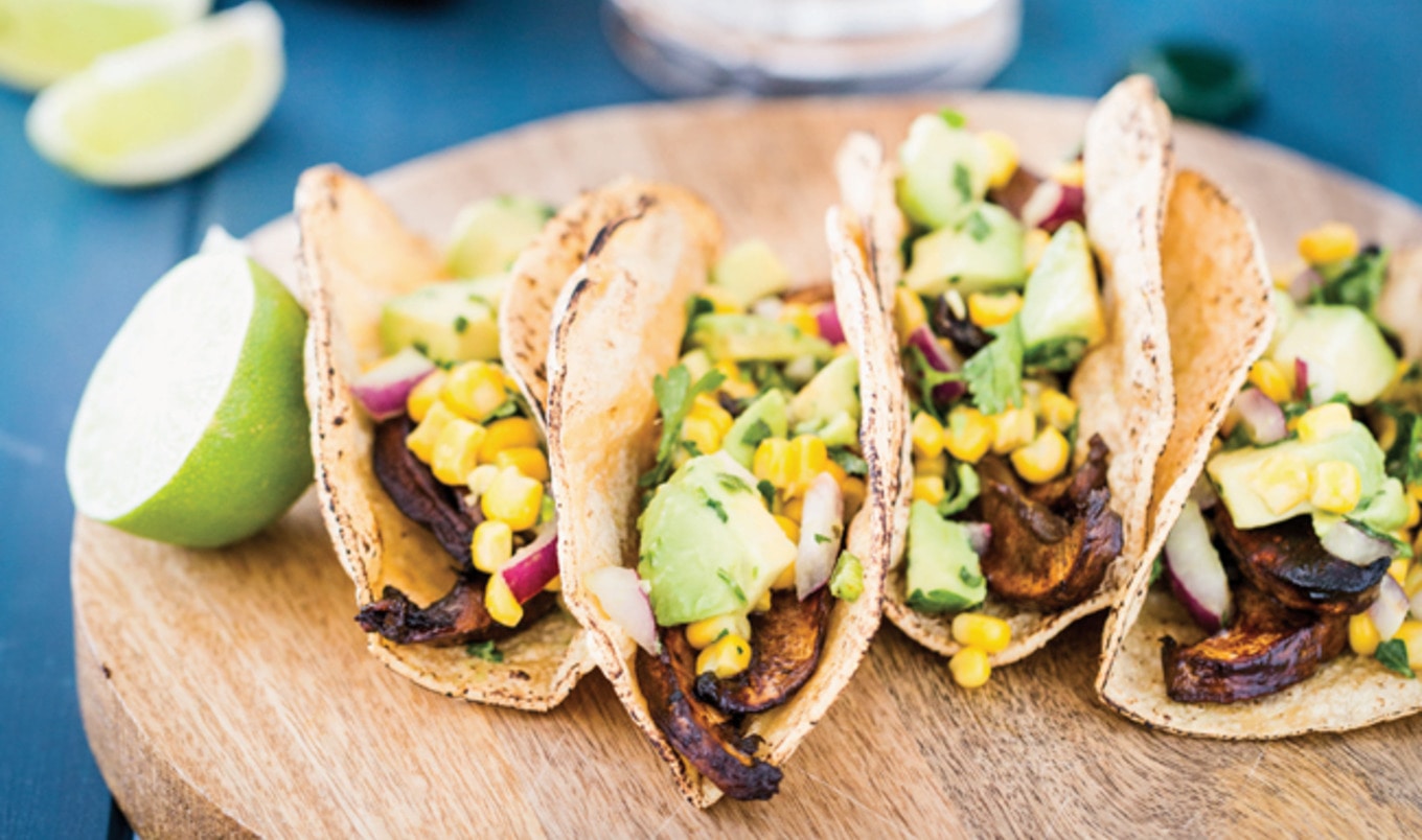 Avocado Portabello Tacos