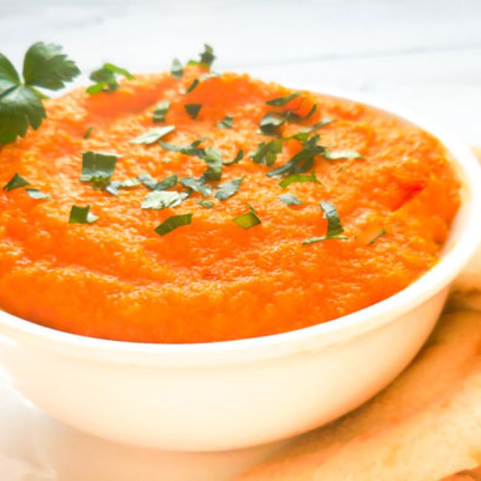 Moroccan Spiced Carrot Dip